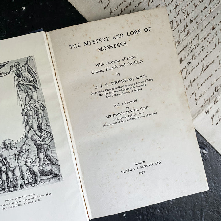 The Mystery and Lore of Monsters
