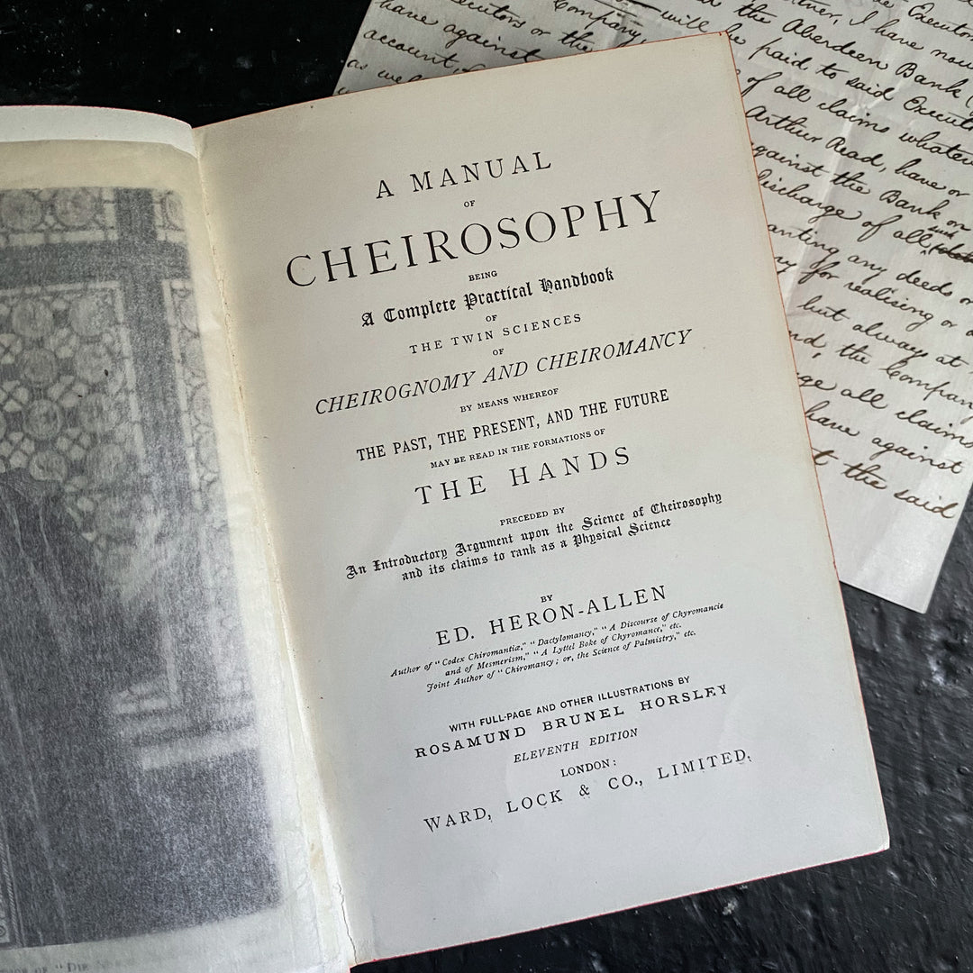 A Manual of Cheirosophy