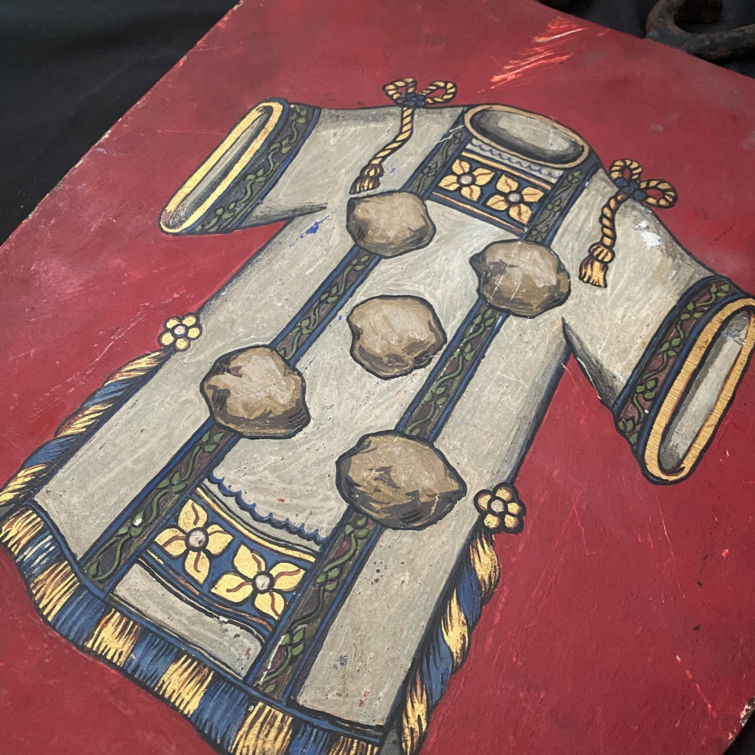 Set of 3 Vintage Hand Painted Heraldic Shields - Houselore