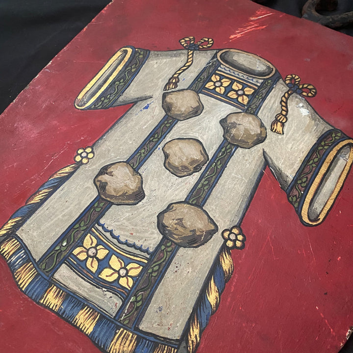 Set of 3 Vintage Hand Painted Heraldic Shields - Houselore